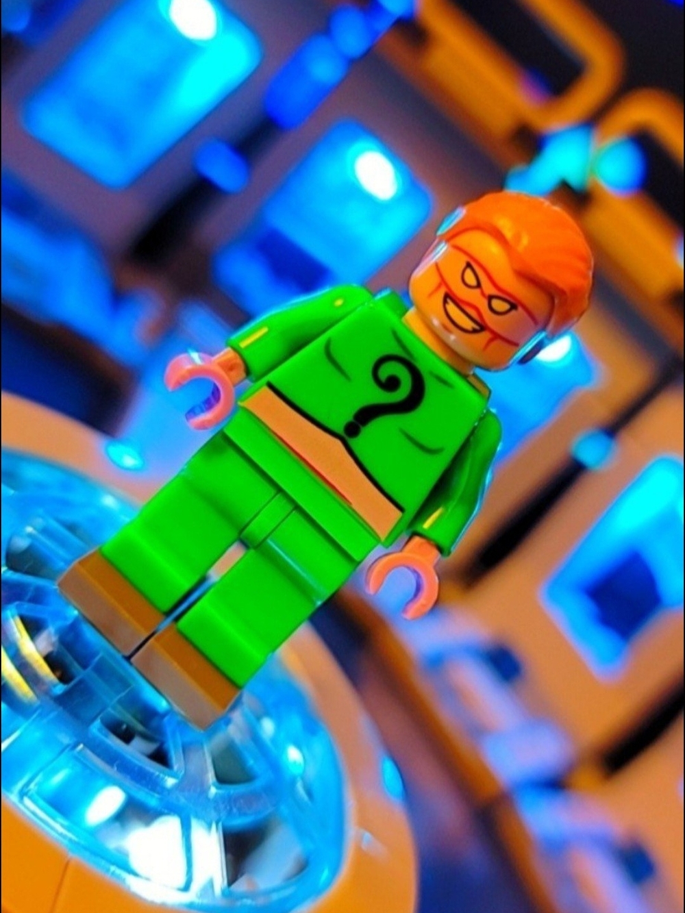 Batman Riddler Minifigure Lego Compatible - Picture 5 of 5
